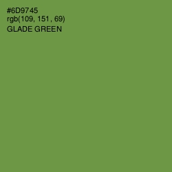 #6D9745 - Glade Green Color Image